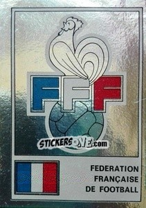 Sticker FFF - Badges football clubs - Panini