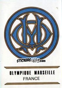 Figurina Olympique Marseille - Badges football clubs - Panini