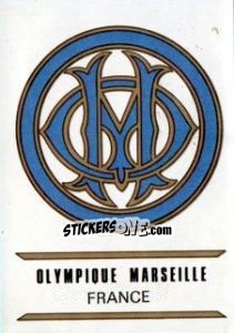 Sticker Olympique Marseille - Badges football clubs n. 115 - Panini