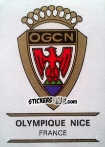 Sticker Olympique Nice - Badges football clubs n. 116 - Panini