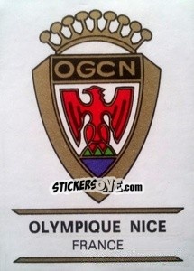 Sticker Olympique Nice - Badges football clubs - Panini