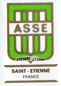 Figurina Saint-Etienne - Badges football clubs - Panini