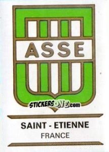 Sticker Saint-Etienne - Badges football clubs n. 117 - Panini