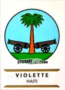 Sticker Violette - Badges football clubs - Panini