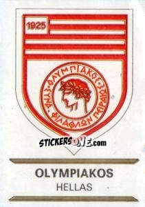 Cromo Olympiakos - Badges football clubs - Panini