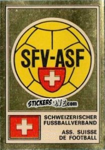 Sticker SFV-ASF - Badges football clubs n. 129 - Panini