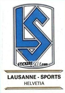 Sticker Lausanne-Sports - Badges football clubs n. 134 - Panini