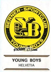 Sticker Young Boys - Badges football clubs n. 136 - Panini