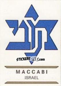 Sticker Maccabi - Badges football clubs - Panini