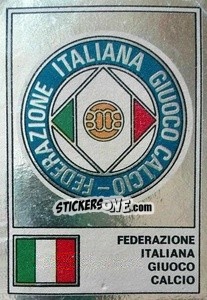 Figurina FIGC - Badges football clubs - Panini