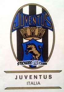 Sticker Juventus - Badges football clubs n. 153 - Panini
