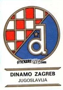 Figurina Dinamo Zagreb - Badges football clubs - Panini