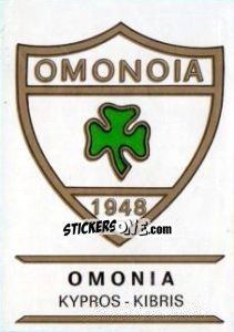 Cromo Omonia - Badges football clubs - Panini