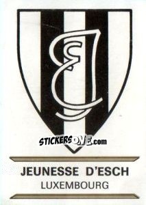 Cromo Jeunesse D´esch - Badges football clubs - Panini