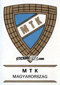 Cromo MTK - Badges football clubs - Panini