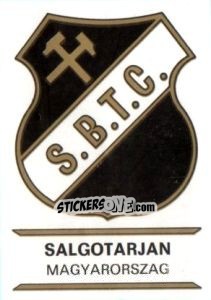Figurina Salgotarjan - Badges football clubs - Panini