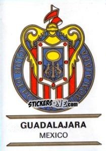 Figurina Guadalajara - Badges football clubs - Panini