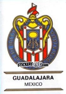 Sticker Guadalajara - Badges football clubs n. 197 - Panini