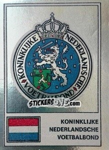 Sticker KNVB - Badges football clubs n. 198 - Panini