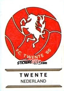 Sticker Twente - Badges football clubs - Panini