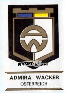 Cromo Admira Wacker - Badges football clubs - Panini