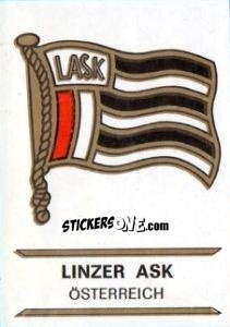 Figurina Linzer ASK - Badges football clubs - Panini