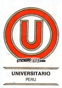 Sticker Universitario - Badges football clubs n. 225 - Panini