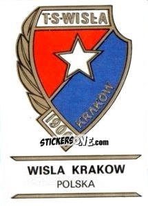 Cromo Wisla Krakow - Badges football clubs - Panini