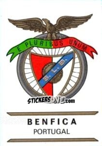 Sticker Benfica - Badges football clubs - Panini