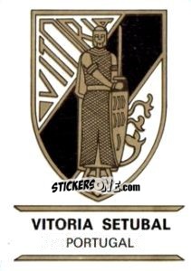 Cromo Vitoria Setbal - Badges football clubs - Panini