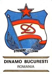 Sticker Dinamo Bucuresti - Badges football clubs - Panini