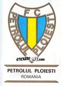 Cromo Petrolul Ploiesti - Badges football clubs - Panini