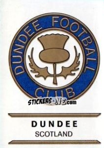Figurina Dundee - Badges football clubs - Panini
