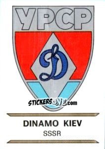 Figurina Dinamo Kiev - Badges football clubs - Panini