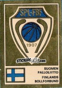 Cromo SPL-FBF - Badges football clubs - Panini