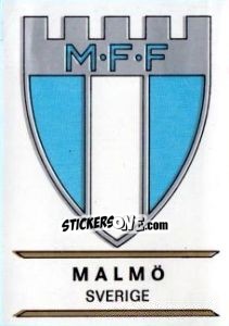 Figurina Malmö - Badges football clubs - Panini