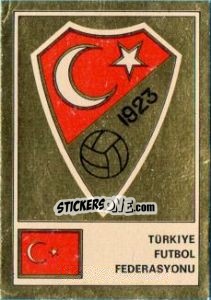 Figurina TFF - Badges football clubs - Panini