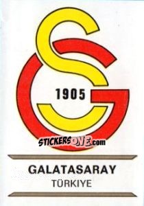 Figurina Galatasaray - Badges football clubs - Panini