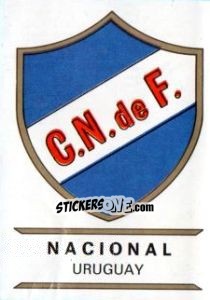 Figurina Nacional - Badges football clubs - Panini