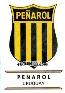 Sticker Penarol - Badges football clubs - Panini