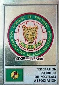 Figurina FE.ZA.FA. - Badges football clubs - Panini