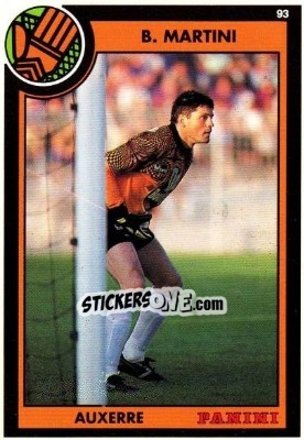 Cromo Bruno Martini - U.N.F.P. Football Cards 1992-1993 n. 1 - Panini