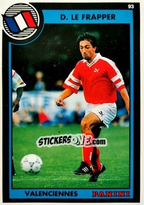 Sticker David Le Frapper - U.N.F.P. Football Cards 1992-1993 - Panini