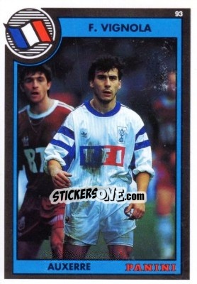Cromo Franco Vignola - U.N.F.P. Football Cards 1992-1993 - Panini