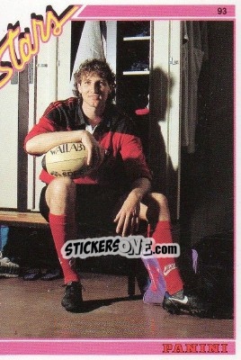 Sticker Gilles Rousset - U.N.F.P. Football Cards 1992-1993 - Panini