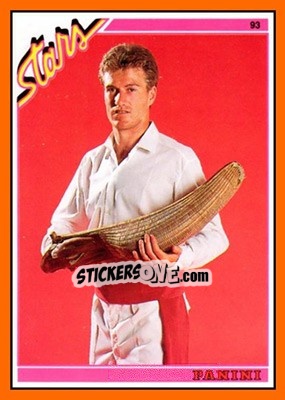 Sticker Didier Deschamps - U.N.F.P. Football Cards 1992-1993 n. 287 - Panini