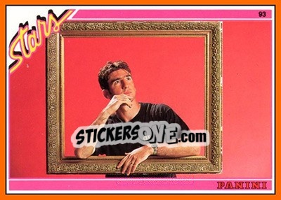 Sticker Eric Cantona - U.N.F.P. Football Cards 1992-1993 - Panini