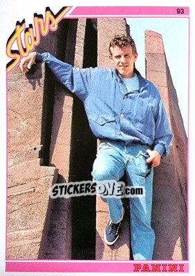 Sticker Franck Sauzee - U.N.F.P. Football Cards 1992-1993 - Panini