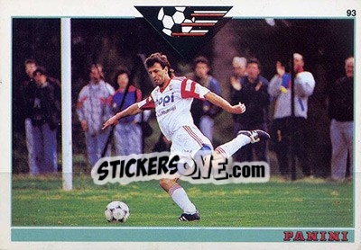 Sticker Najsko Sirakov - U.N.F.P. Football Cards 1992-1993 - Panini