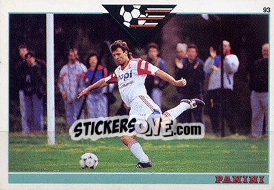 Sticker Najsko Sirakov - U.N.F.P. Football Cards 1992-1993 n. 303 - Panini